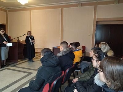 Ученици посетиха Окръжен съд-Враца 3