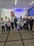 Възхитително представяне на нашите ученици на Коледното математическо състезание - СУ Никола Войводов - Враца