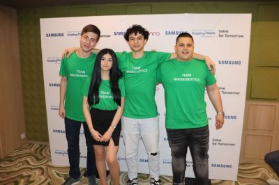 Отлично представяне на учениците в Solve for Tomorrow 1
