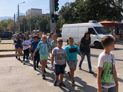 Седмица за превенция на детската пътна безопасност  - СУ Никола Войводов - Враца